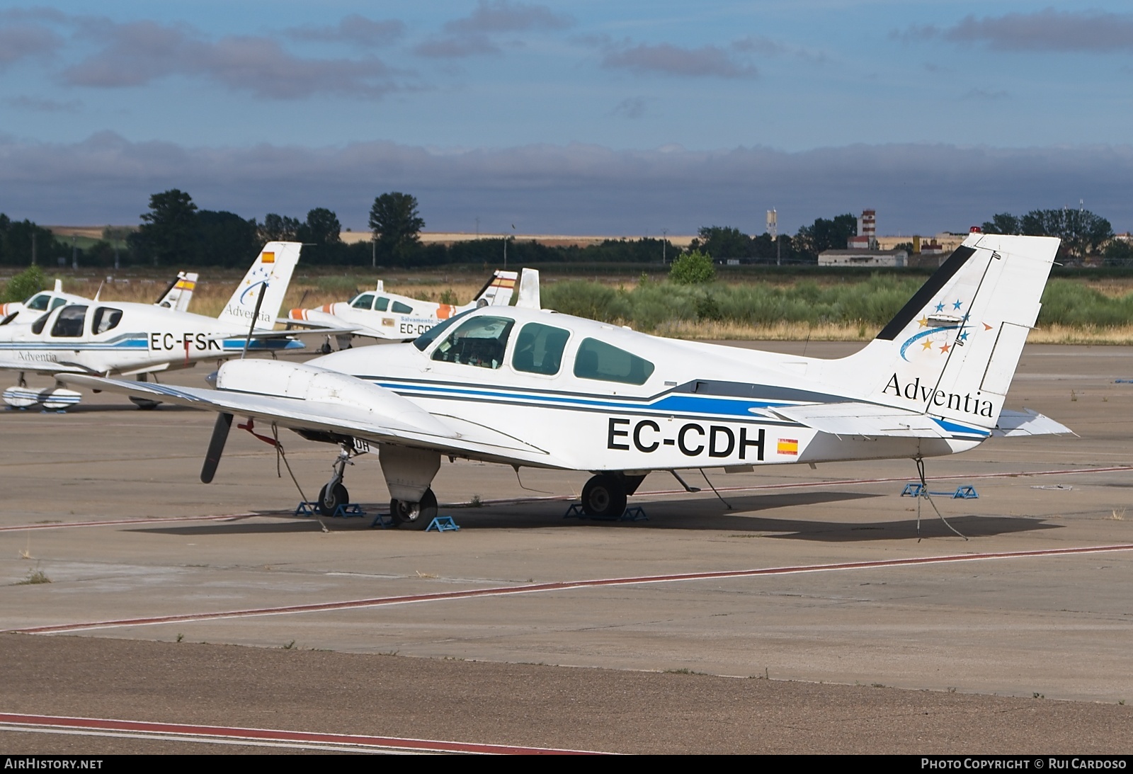 Aircraft Photo of EC-CDH | Beech 95-B55 | Adventia - European College of Aeronautics | AirHistory.net #831558