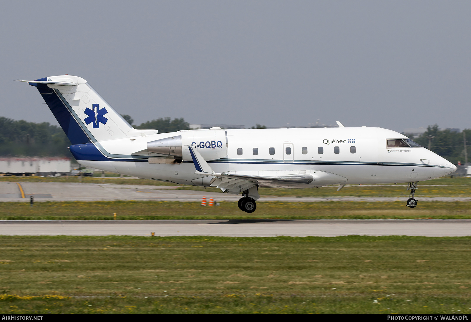 Aircraft Photo of C-GQBQ | Canadair Challenger 601-3A (CL-600-2B16) | Gouvernement du Québec | AirHistory.net #831560