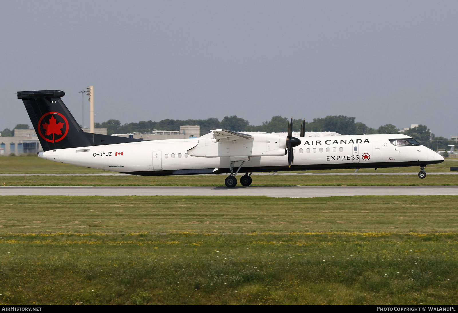 Aircraft Photo of C-GYJZ | Bombardier DHC-8-402 Dash 8 | Air Canada Express | AirHistory.net #831566