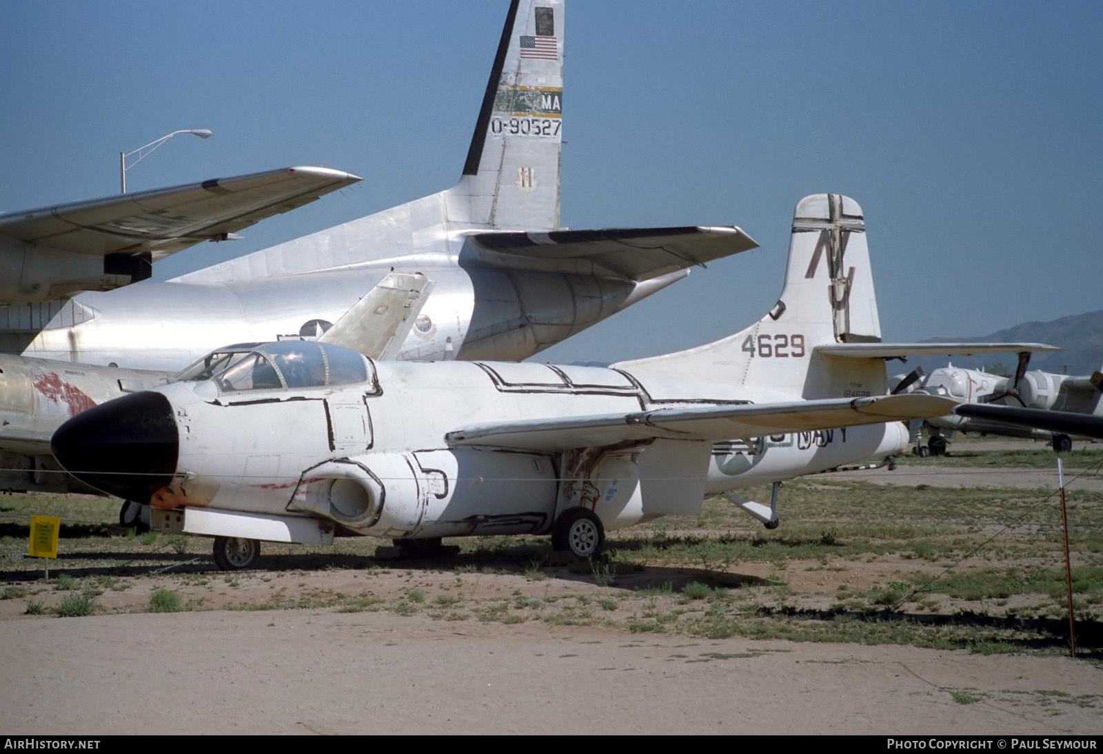 Aircraft Photo of 124629 / 4629 | Douglas TF-10B Skyknight (F3D-2T2) | USA - Navy | AirHistory.net #831589