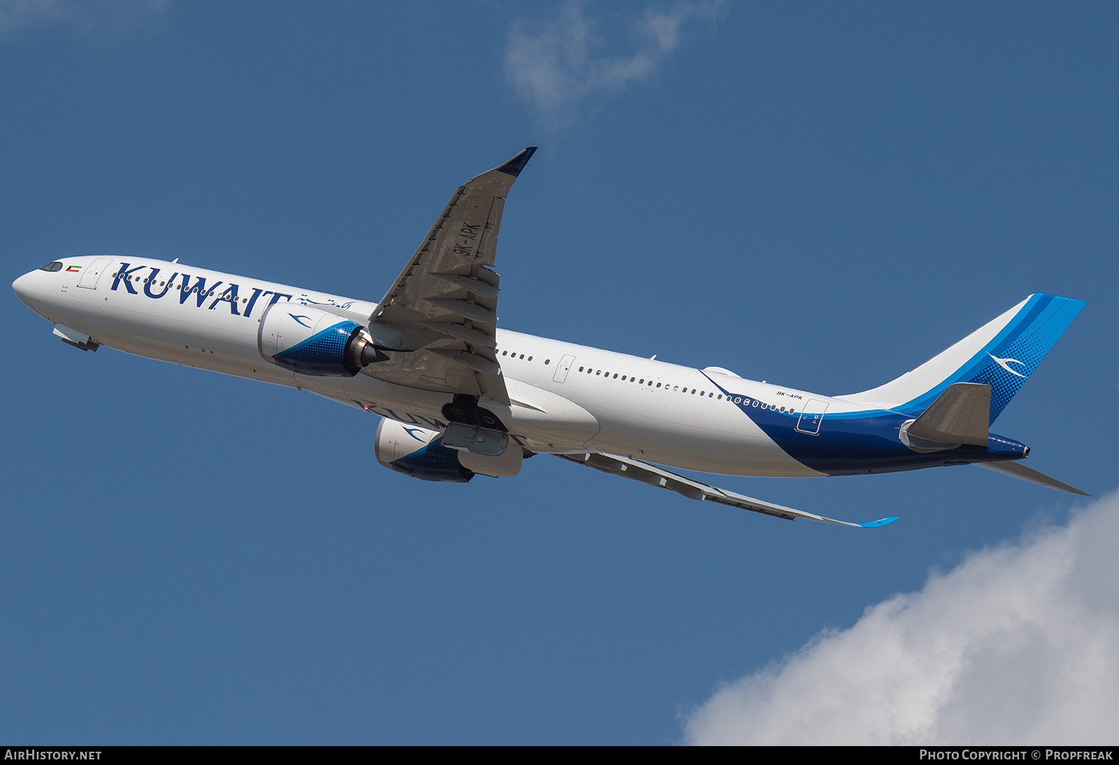 Aircraft Photo of 9K-APK | Airbus A330-941 | Kuwait Airways | AirHistory.net #831595