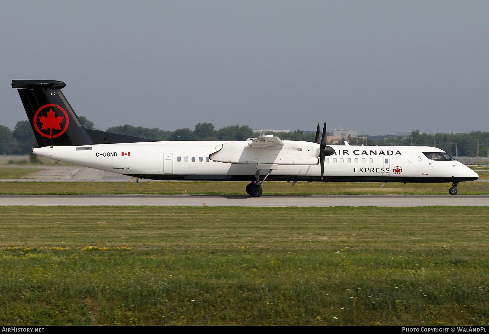 Aircraft Photo of C-GGND | Bombardier DHC-8-402 Dash 8 | Air Canada Express | AirHistory.net #831611