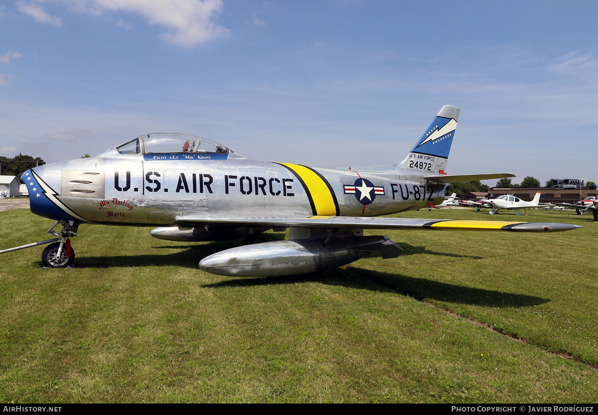 Aircraft Photo of N86JR | Canadair CL-13A Sabre 5 | USA - Air Force | AirHistory.net #831632