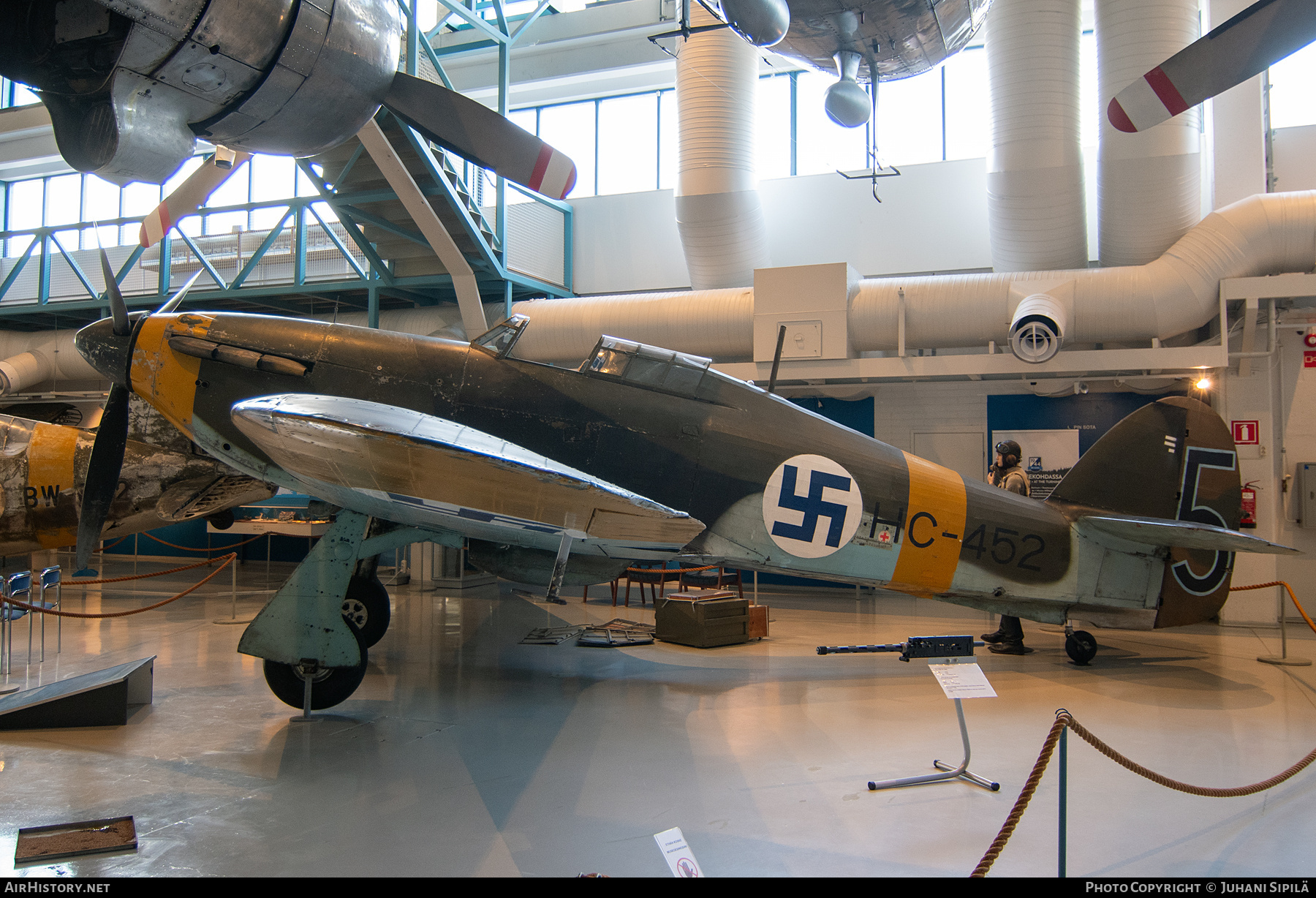 Aircraft Photo of HC-452 | Hawker Hurricane Mk1 | Finland - Air Force | AirHistory.net #831646