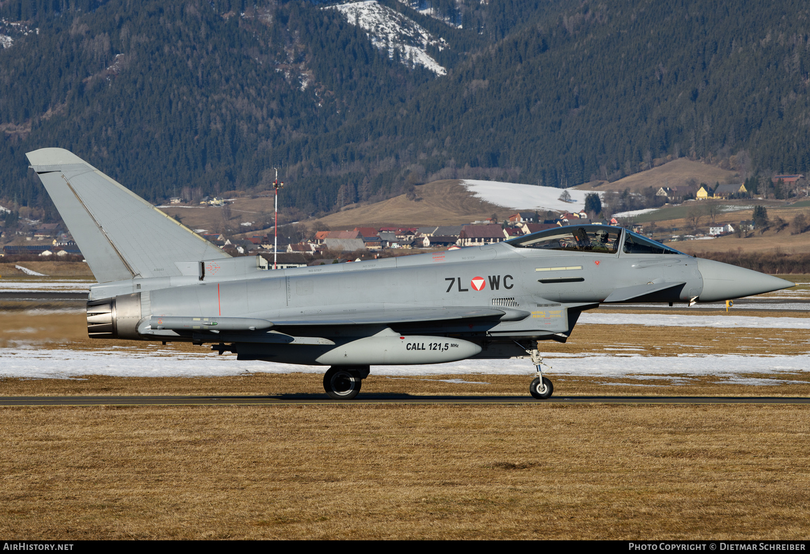 Aircraft Photo of 7L-WC | Eurofighter EF-2000 Typhoon | Austria - Air Force | AirHistory.net #831671