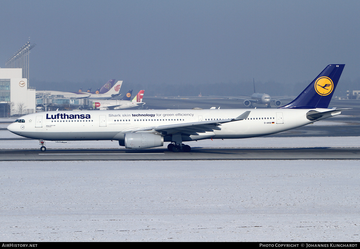 Aircraft Photo of D-AIKB | Airbus A330-343 | Lufthansa | AirHistory.net #831684