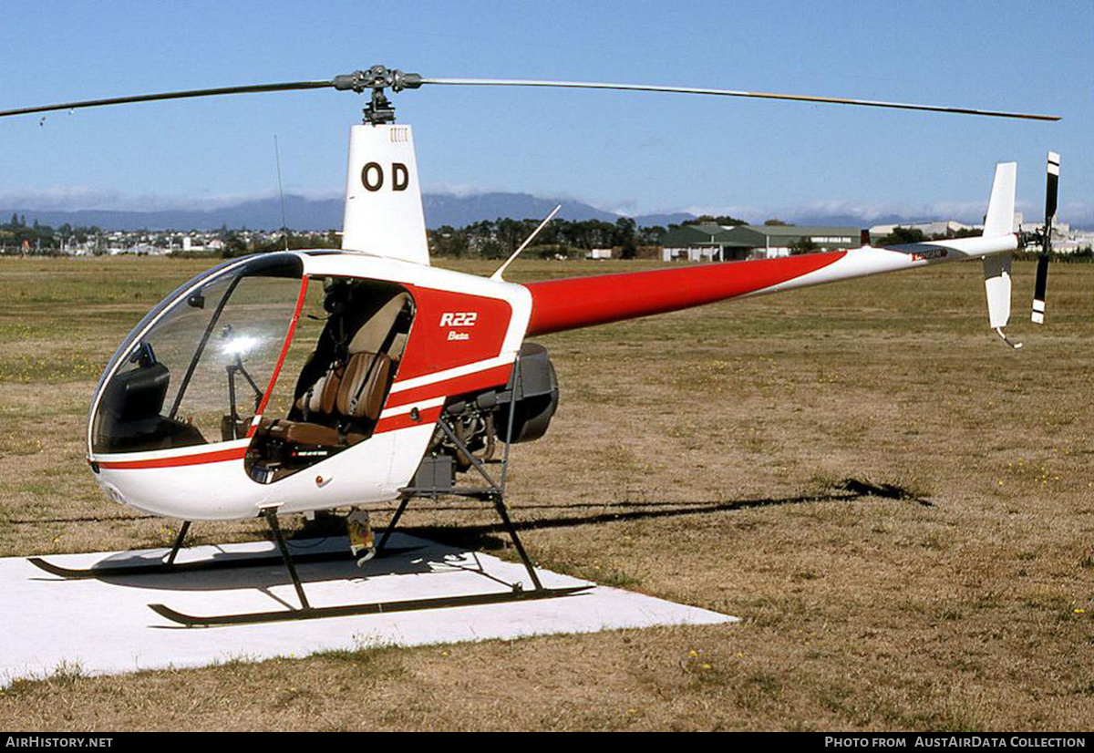 Aircraft Photo of ZK-HOD / OD | Robinson R-22 Beta | AirHistory.net #831695