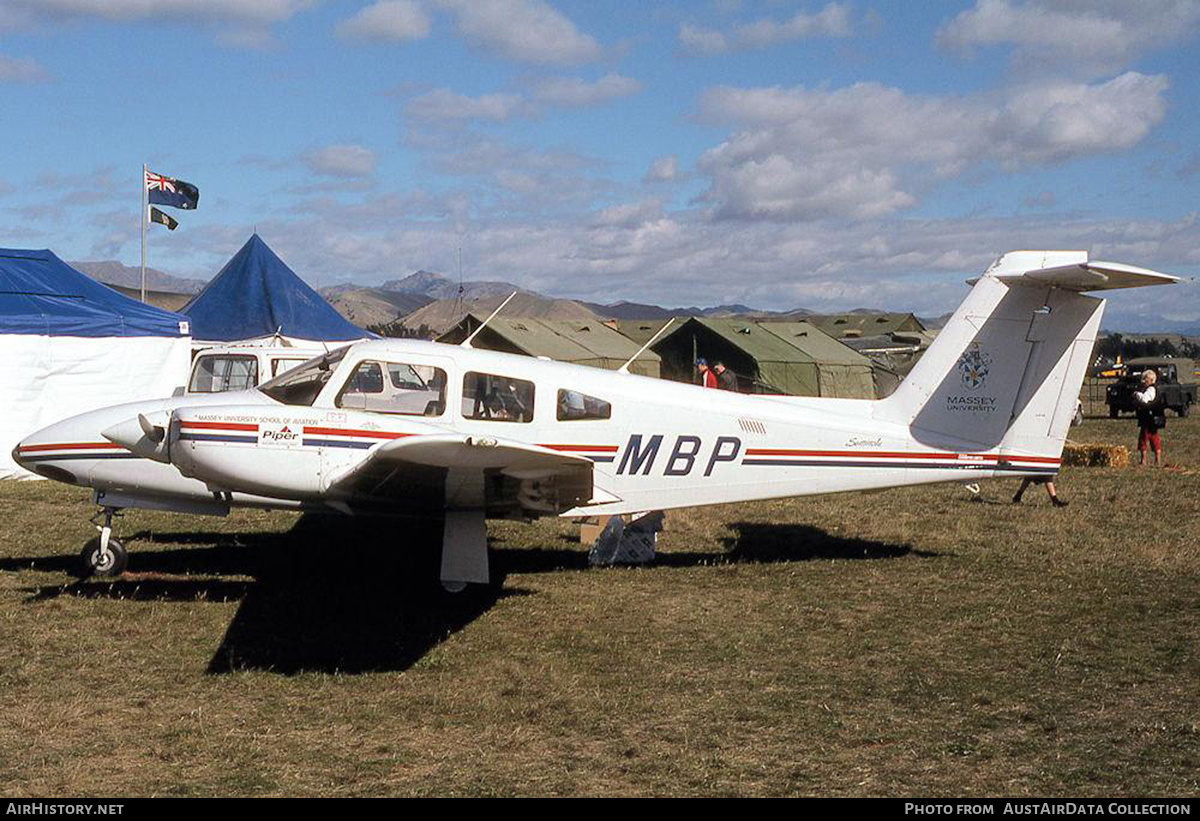 Aircraft Photo of ZK-MBP / MBP | Piper PA-44-180 Seminole | Massey University - School of Aviation | AirHistory.net #831698
