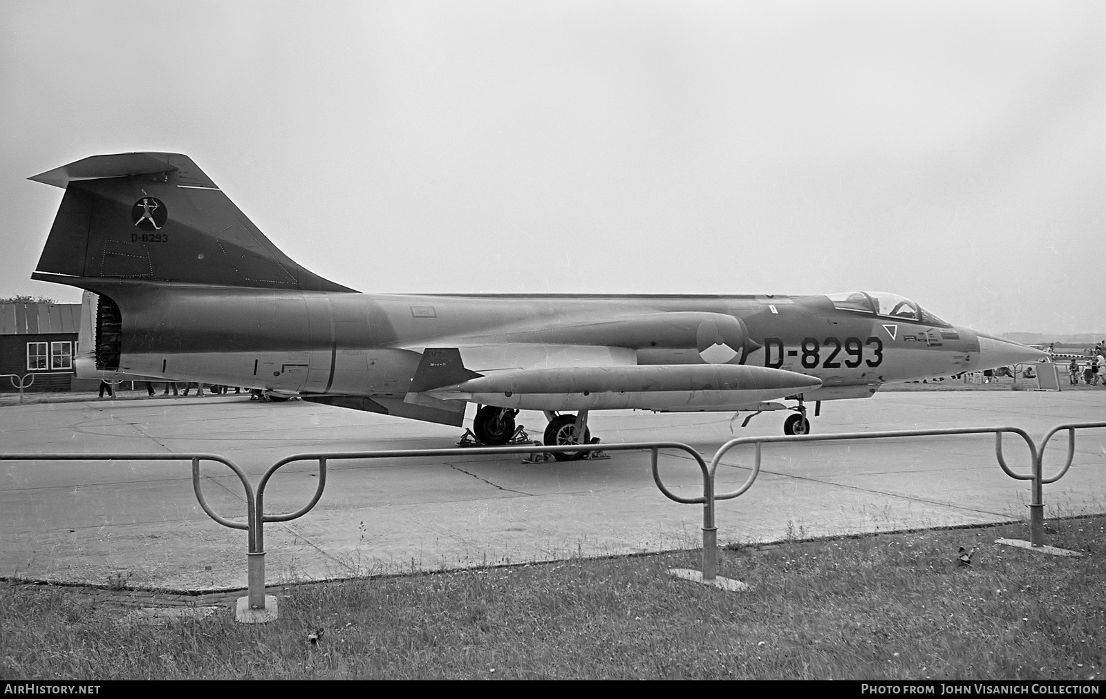 Aircraft Photo of D-8293 | Lockheed RF-104G Starfighter | Netherlands - Air Force | AirHistory.net #831700