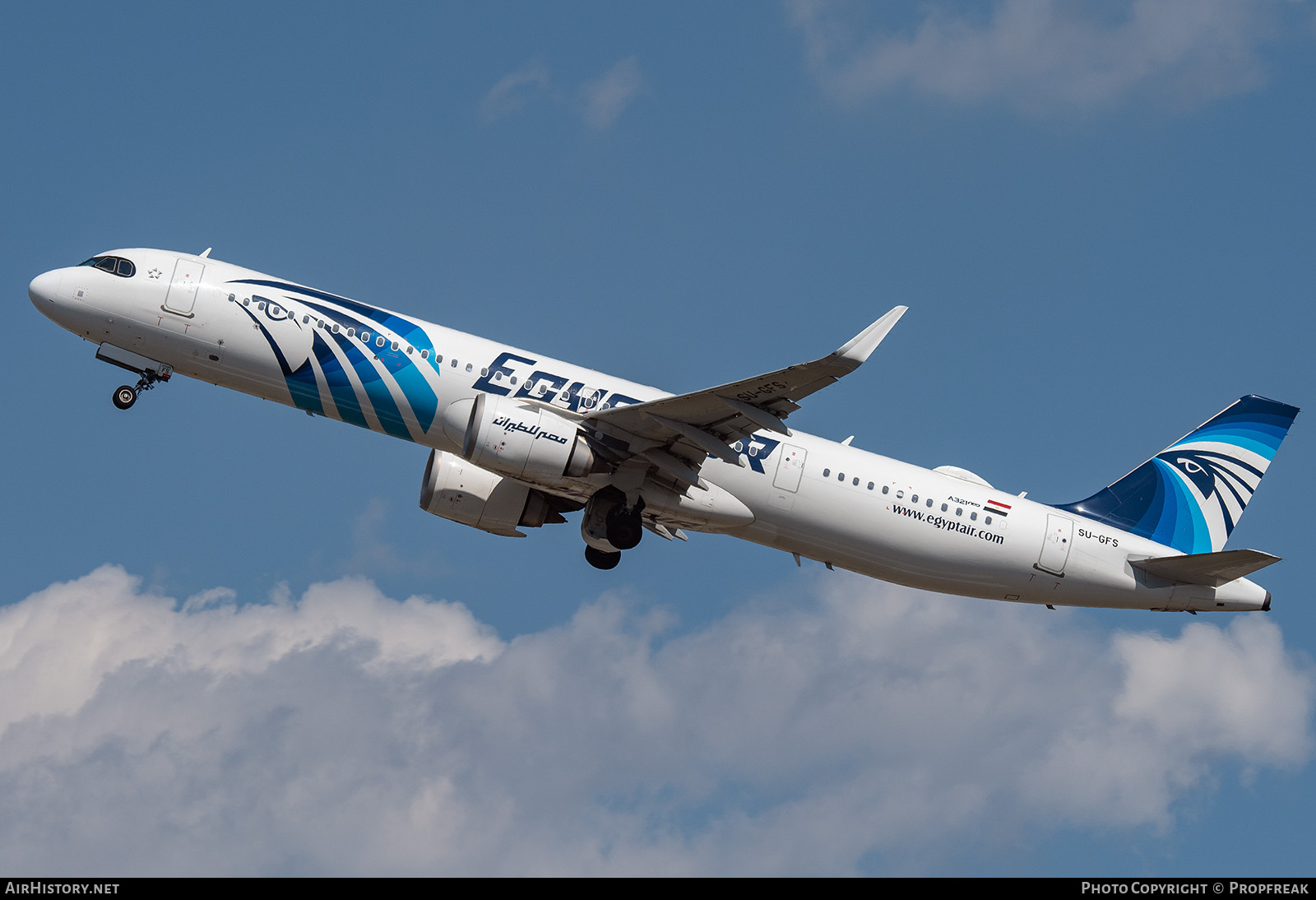 Aircraft Photo of SU-GFS | Airbus A321-251NX | EgyptAir | AirHistory.net #831705