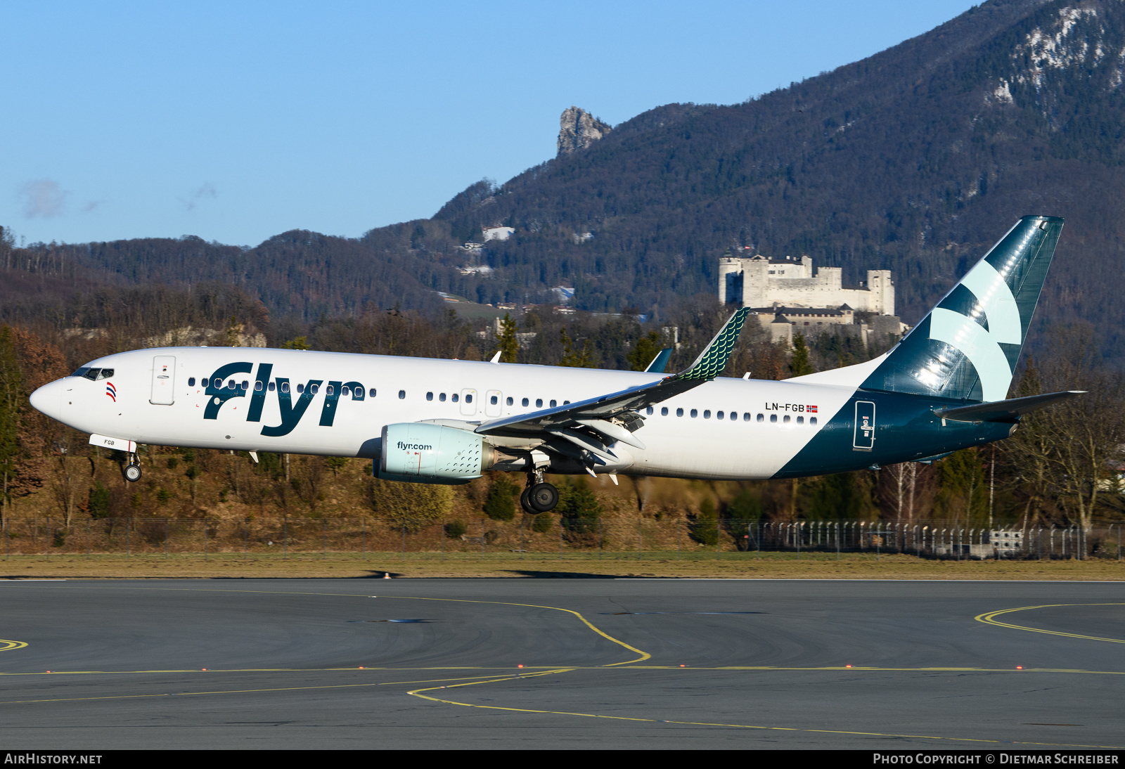 Aircraft Photo of LN-FGB | Boeing 737-82R | Flyr | AirHistory.net #831722