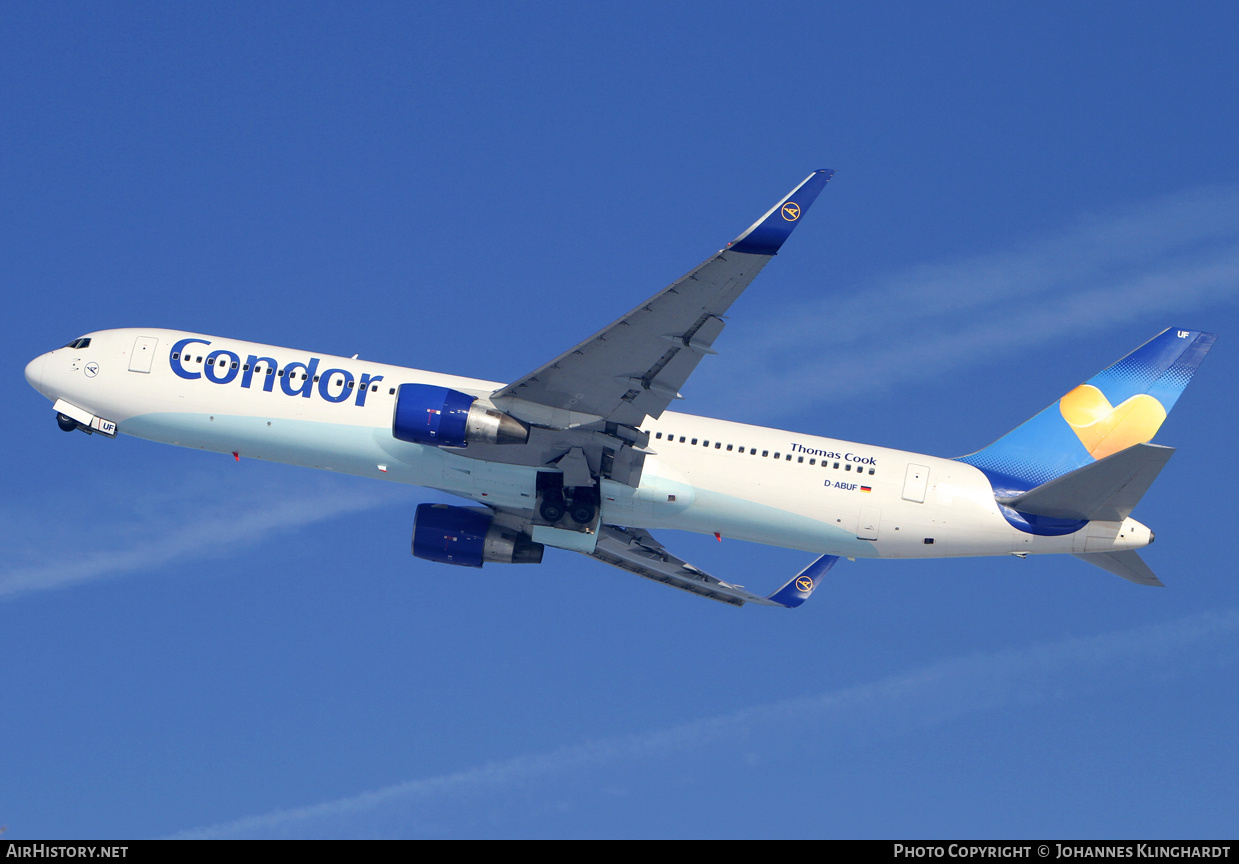 Aircraft Photo of D-ABUF | Boeing 767-330/ER | Condor Flugdienst | AirHistory.net #831746