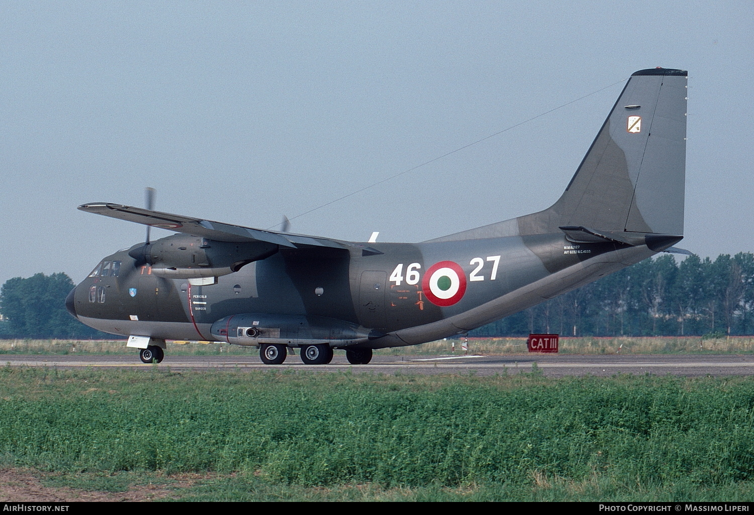 Aircraft Photo of MM62127 | Aeritalia G-222 | Italy - Air Force | AirHistory.net #831751