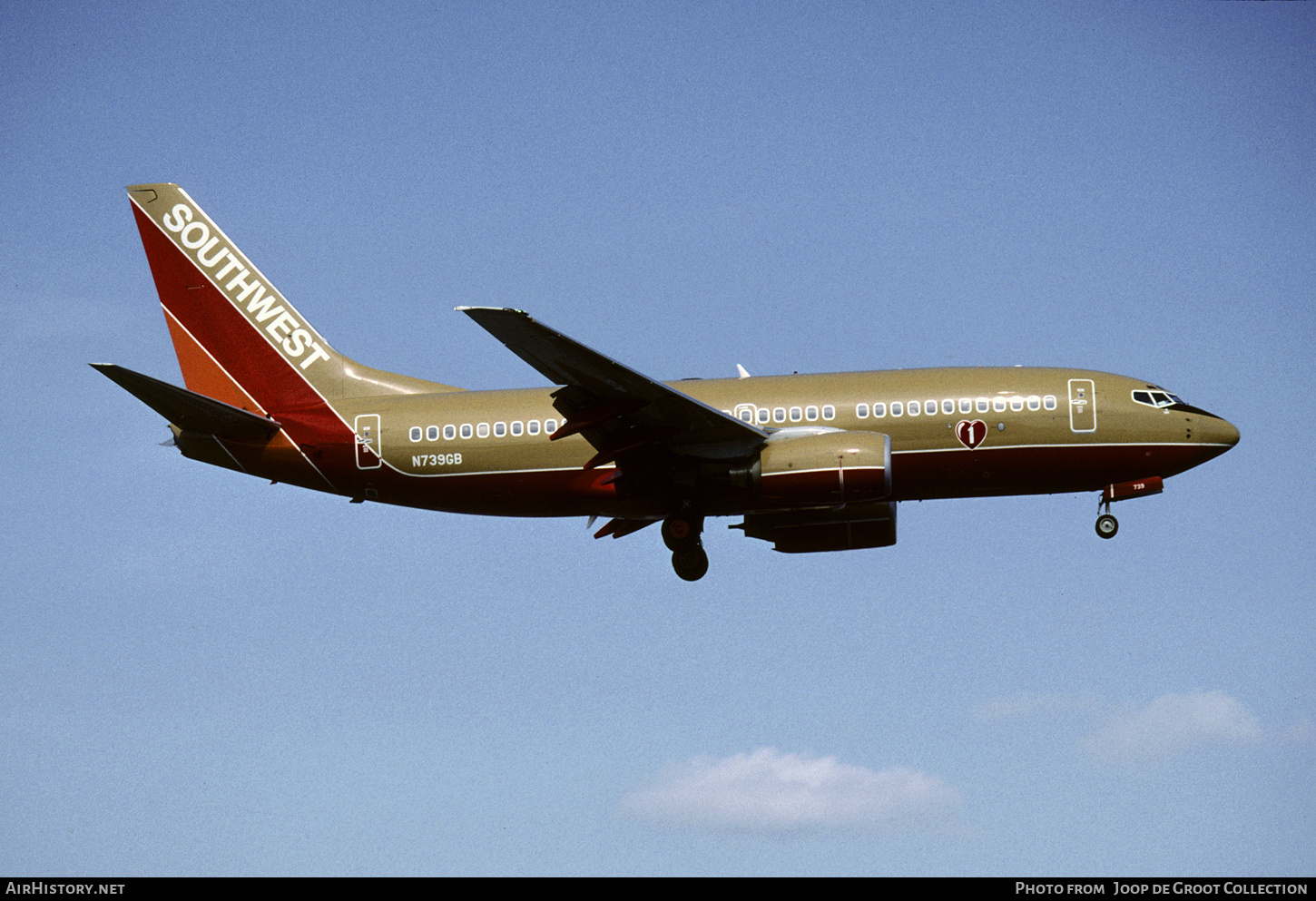 Aircraft Photo of N739GB | Boeing 737-7H4 | Southwest Airlines | AirHistory.net #831775
