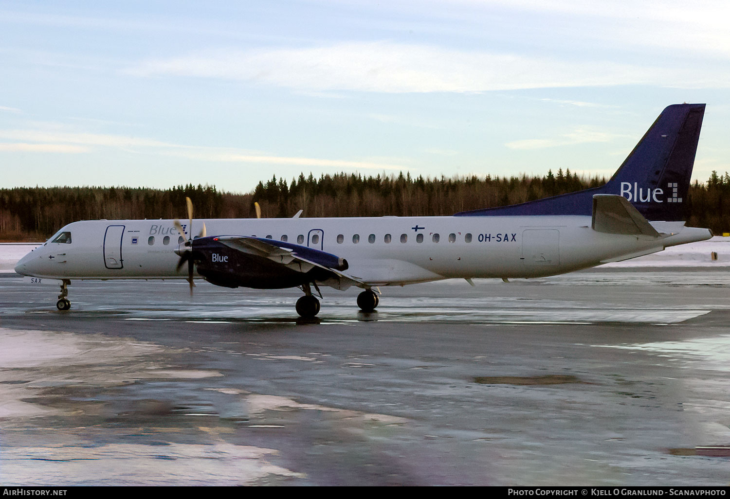 Aircraft Photo of OH-SAX | Saab 2000 | Blue1 | AirHistory.net #831776