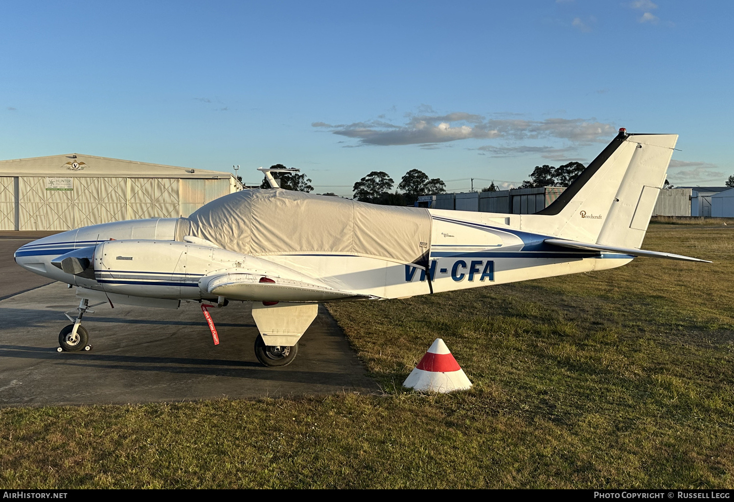 Aircraft Photo of VH-CFA | Beech C55 Baron (95-C55) | AirHistory.net #831797