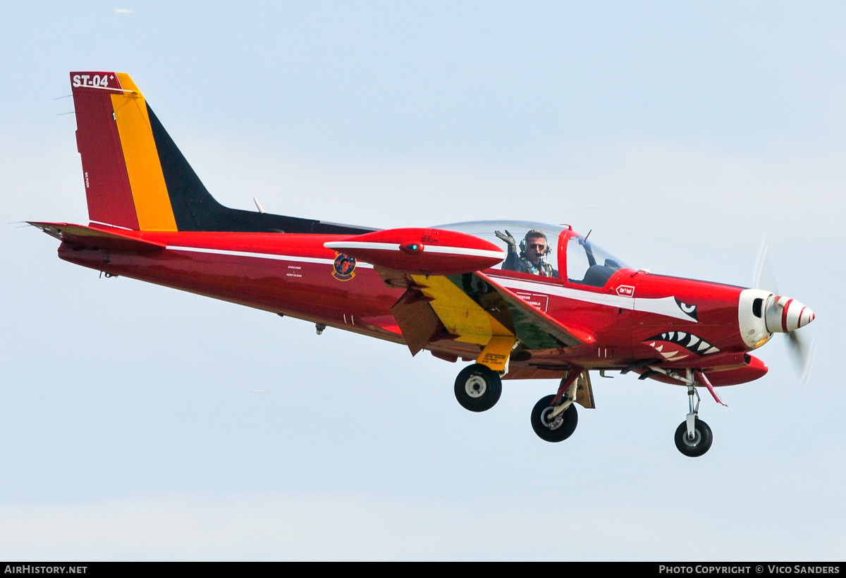 Aircraft Photo of ST-04 | SIAI-Marchetti SF-260M+ | Belgium - Air Force | AirHistory.net #831817