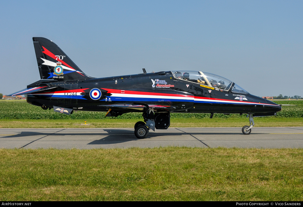 Aircraft Photo of XX244 | British Aerospace Hawk T.1 | UK - Air Force | AirHistory.net #831821