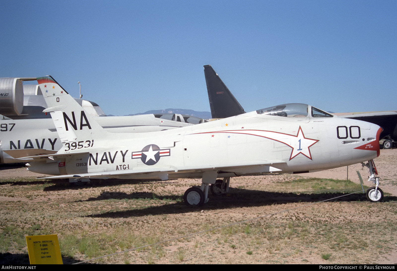 Aircraft Photo of 139531 / 39531 | North American AF-1E Fury | USA - Navy | AirHistory.net #831836
