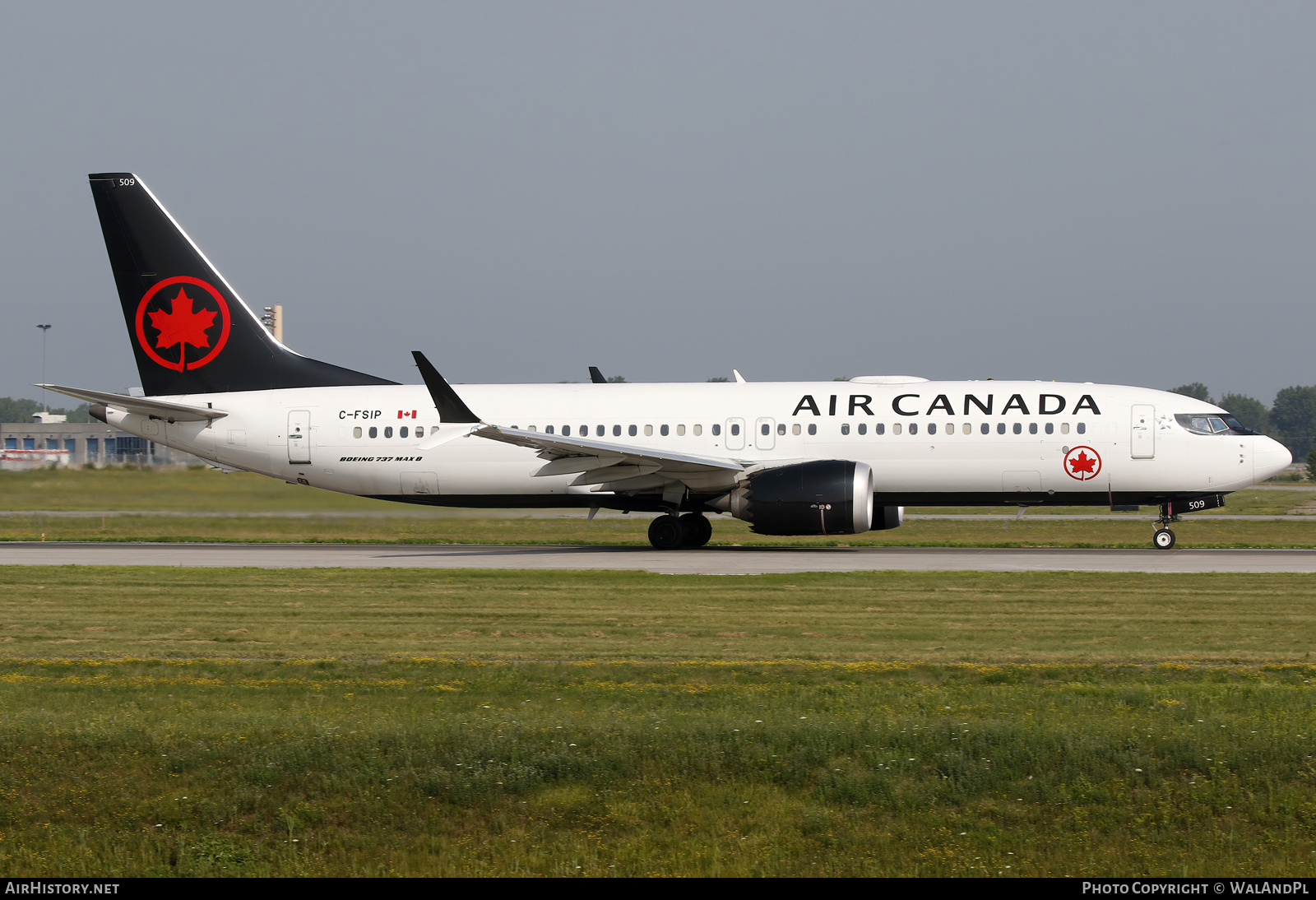 Aircraft Photo of C-FSIP | Boeing 737-8 Max 8 | Air Canada | AirHistory.net #831845