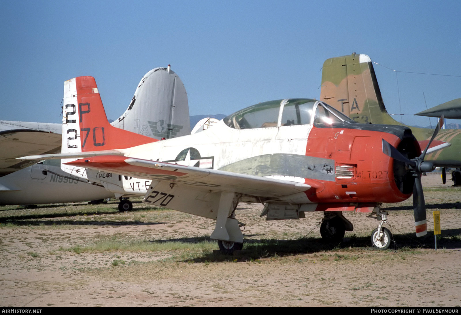 Aircraft Photo of 140481 | North American T-28C Trojan | USA - Navy | AirHistory.net #831864
