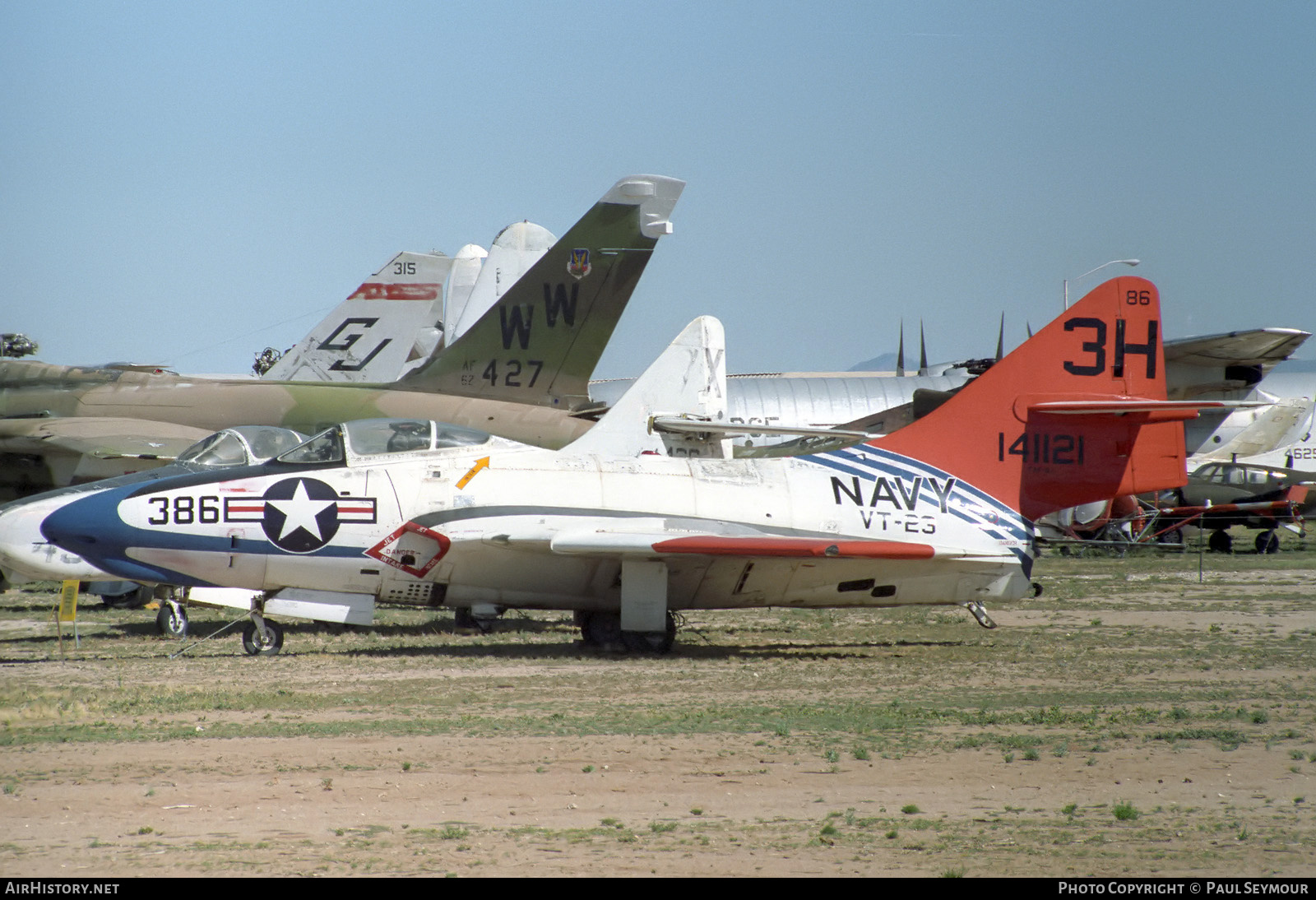 Aircraft Photo of 141121 | Grumman TAF-9J Cougar | USA - Navy | AirHistory.net #831867