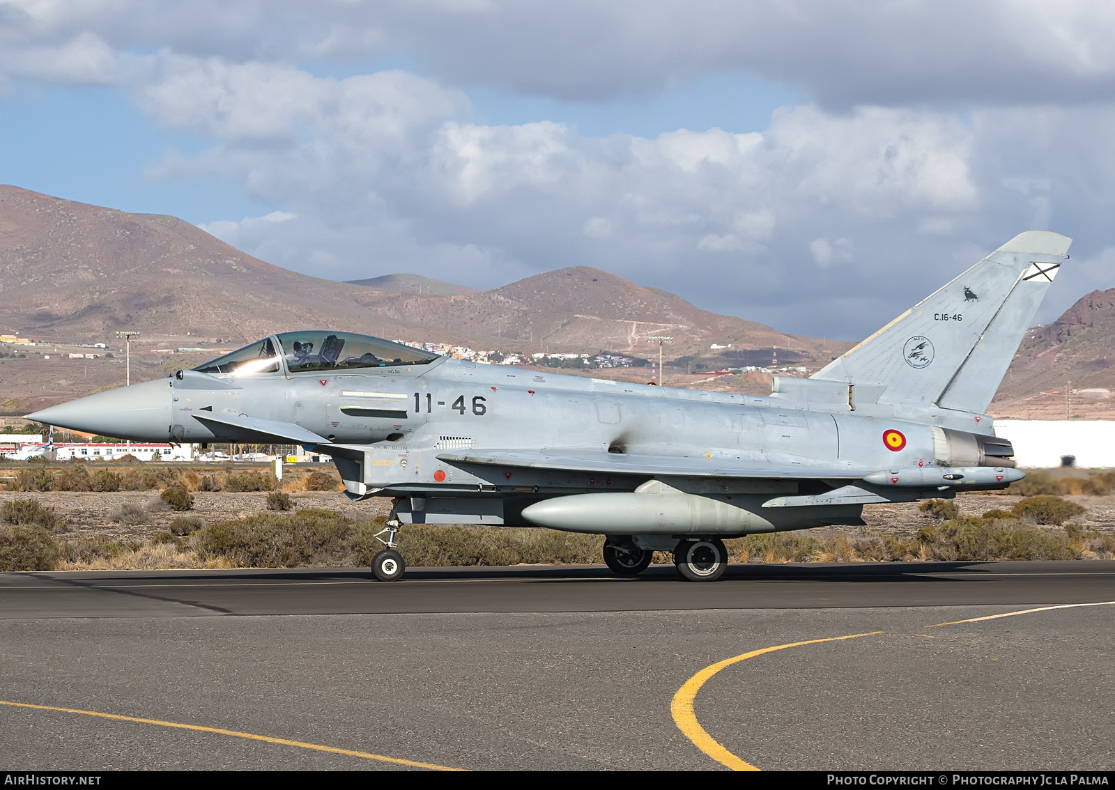 Aircraft Photo of C.16-46 | Eurofighter EF-2000 Typhoon S | Spain - Air Force | AirHistory.net #831868
