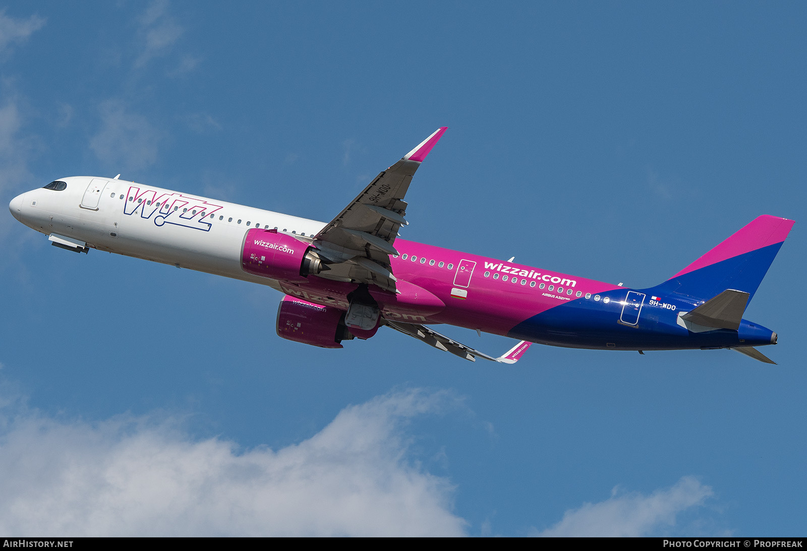 Aircraft Photo of 9H-WDO | Airbus A321-271NX | Wizz Air | AirHistory.net #831885