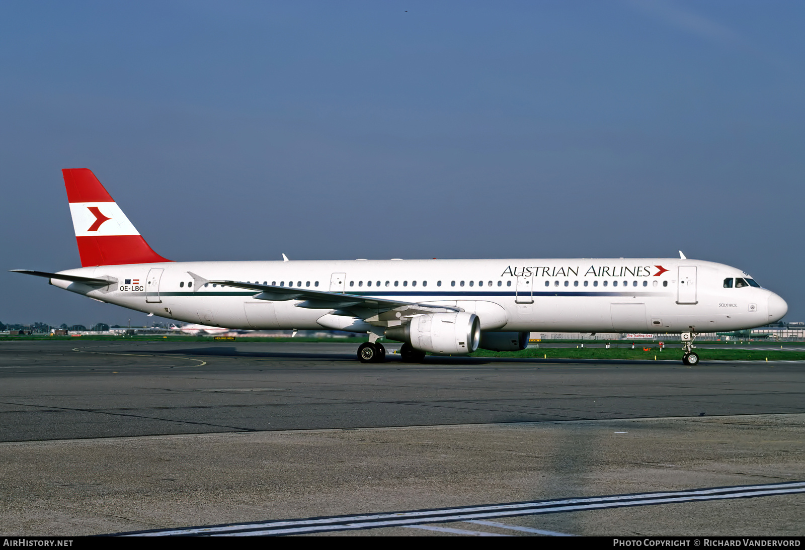 Aircraft Photo of OE-LBC | Airbus A321-111 | Austrian Airlines | AirHistory.net #831901