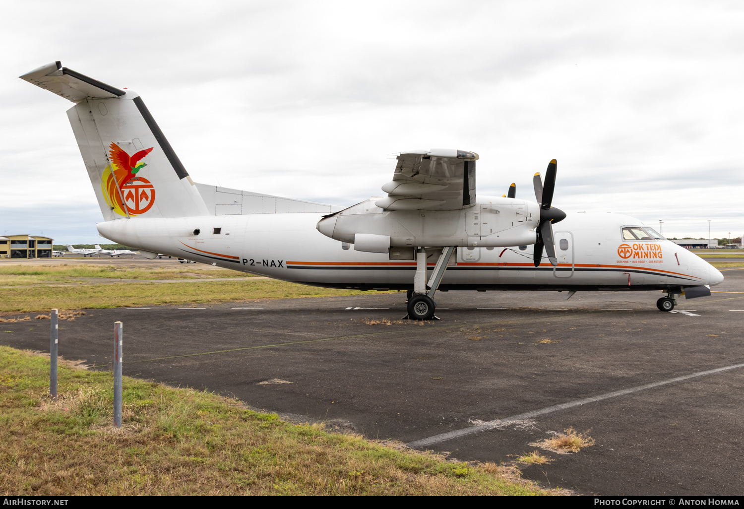 Aircraft Photo of P2-NAX | De Havilland Canada DHC-8-102 Dash 8 | Ok Tedi Mining | AirHistory.net #831922