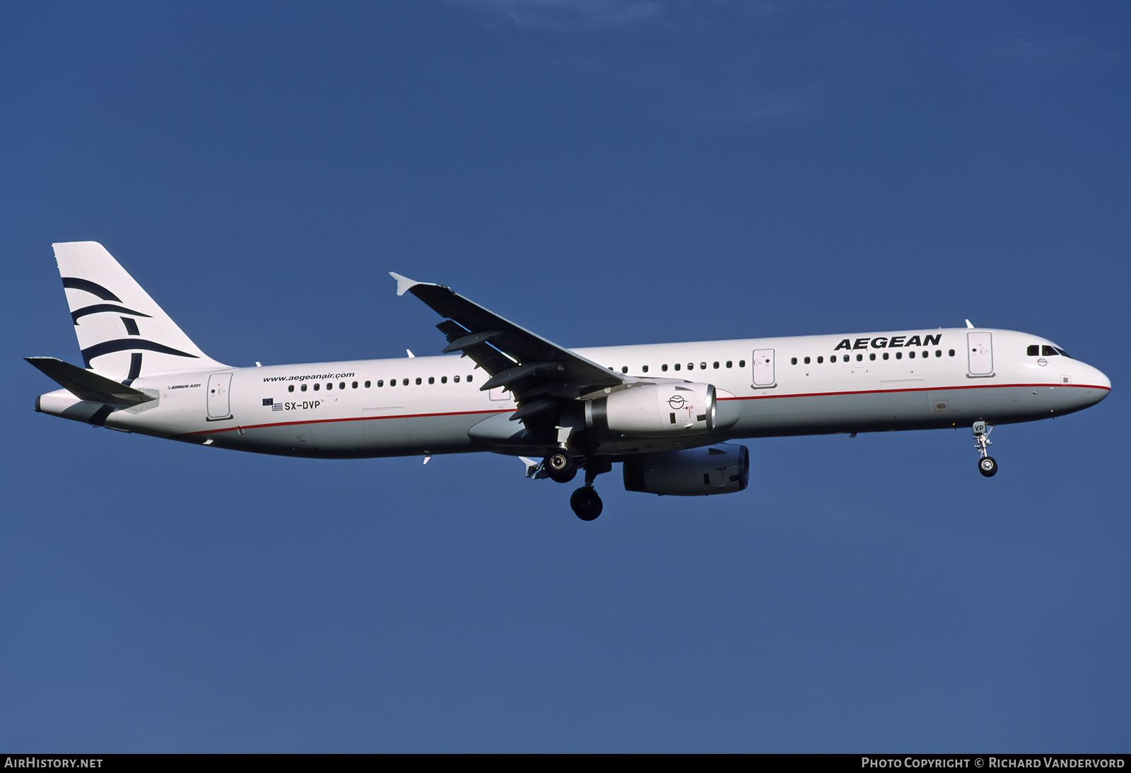 Aircraft Photo of SX-DVP | Airbus A321-232 | Aegean Airlines | AirHistory.net #831929