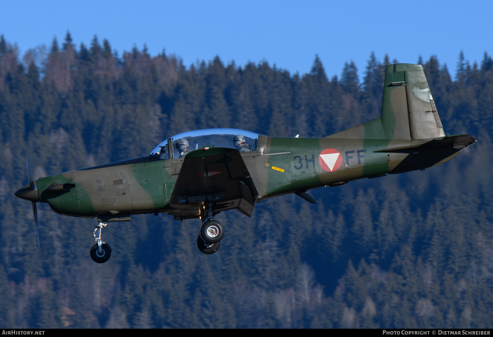Aircraft Photo of 3H-FF | Pilatus PC-7 | Austria - Air Force | AirHistory.net #831944