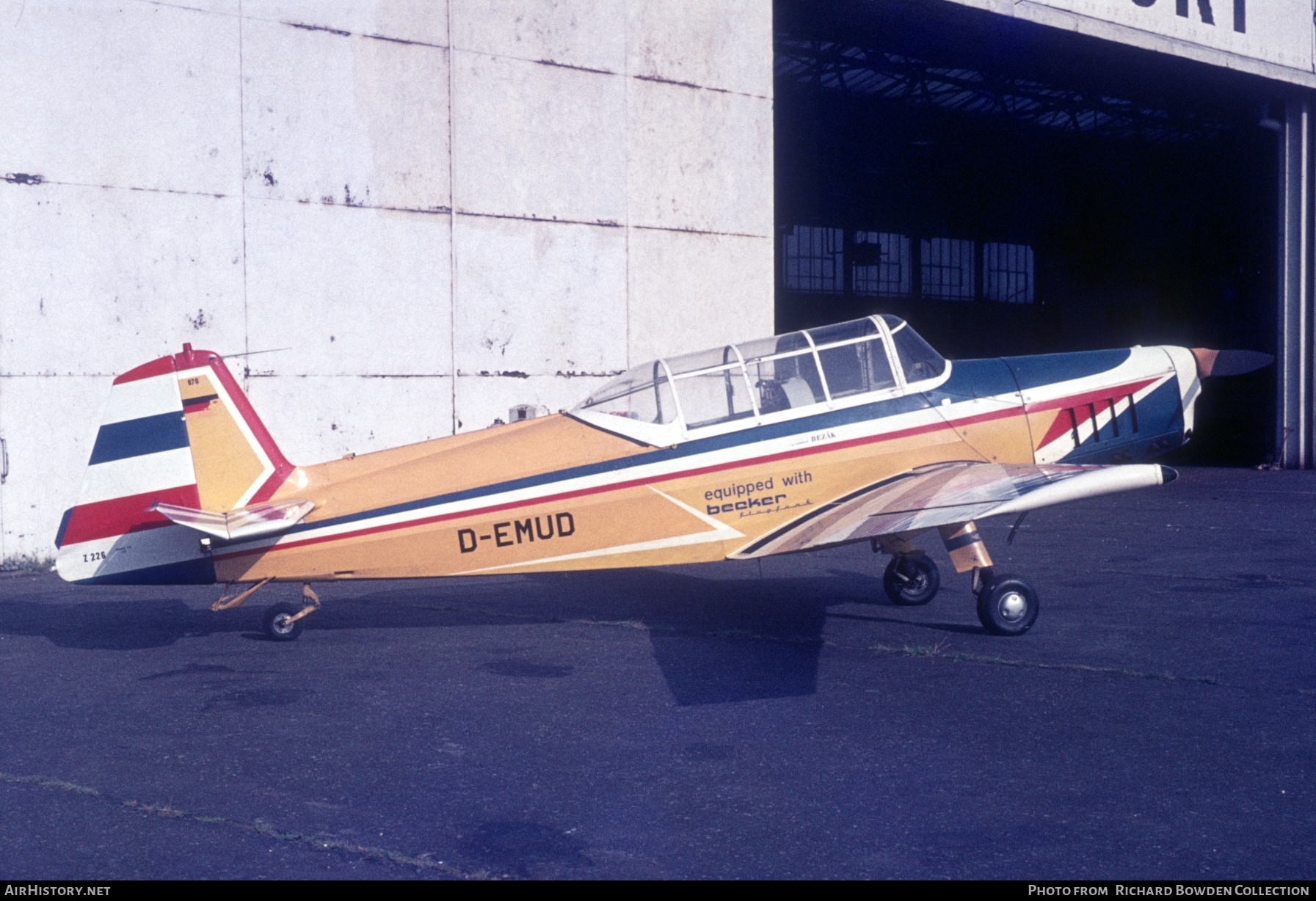 Aircraft Photo of D-EMUD | Zlin Z-226T Trener 6 | AirHistory.net #831955