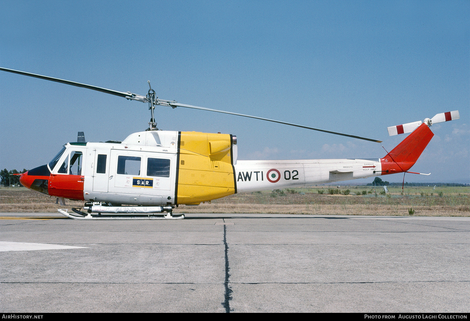Aircraft Photo of MM81073 | Agusta AB-212 | Italy - Air Force | AirHistory.net #831956