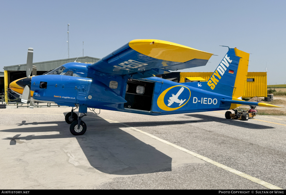 Aircraft Photo of D-IEDO | Dornier Do-28D-1 Skyservant | Skydive | AirHistory.net #831969