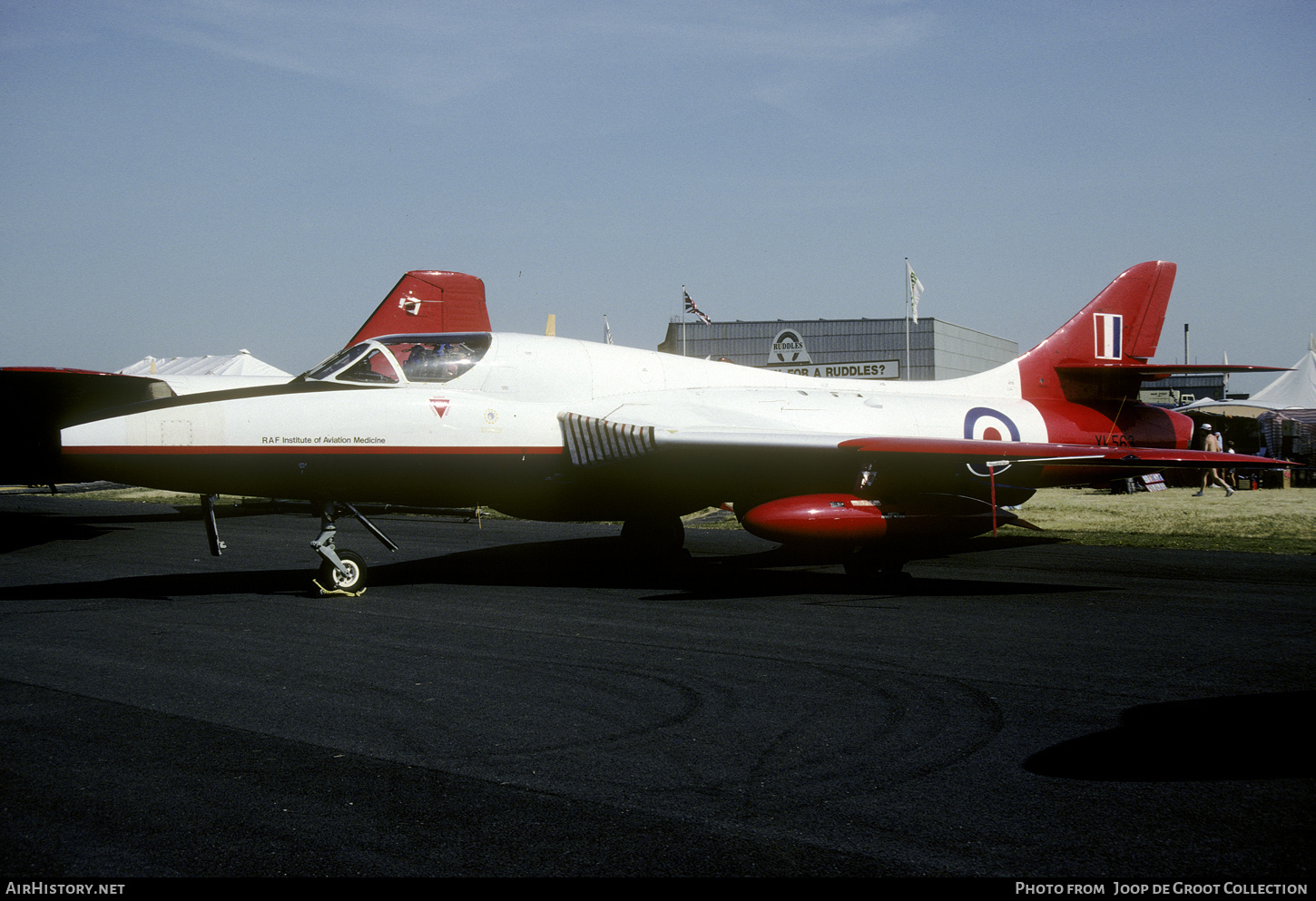 Aircraft Photo of XL563 | Hawker Hunter T7 | UK - Air Force | AirHistory.net #831975