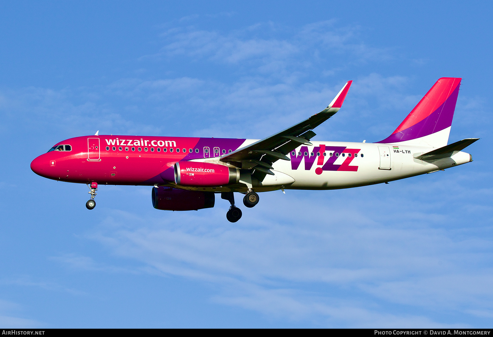 Aircraft Photo of HA-LYH | Airbus A320-232 | Wizz Air | AirHistory.net #832000