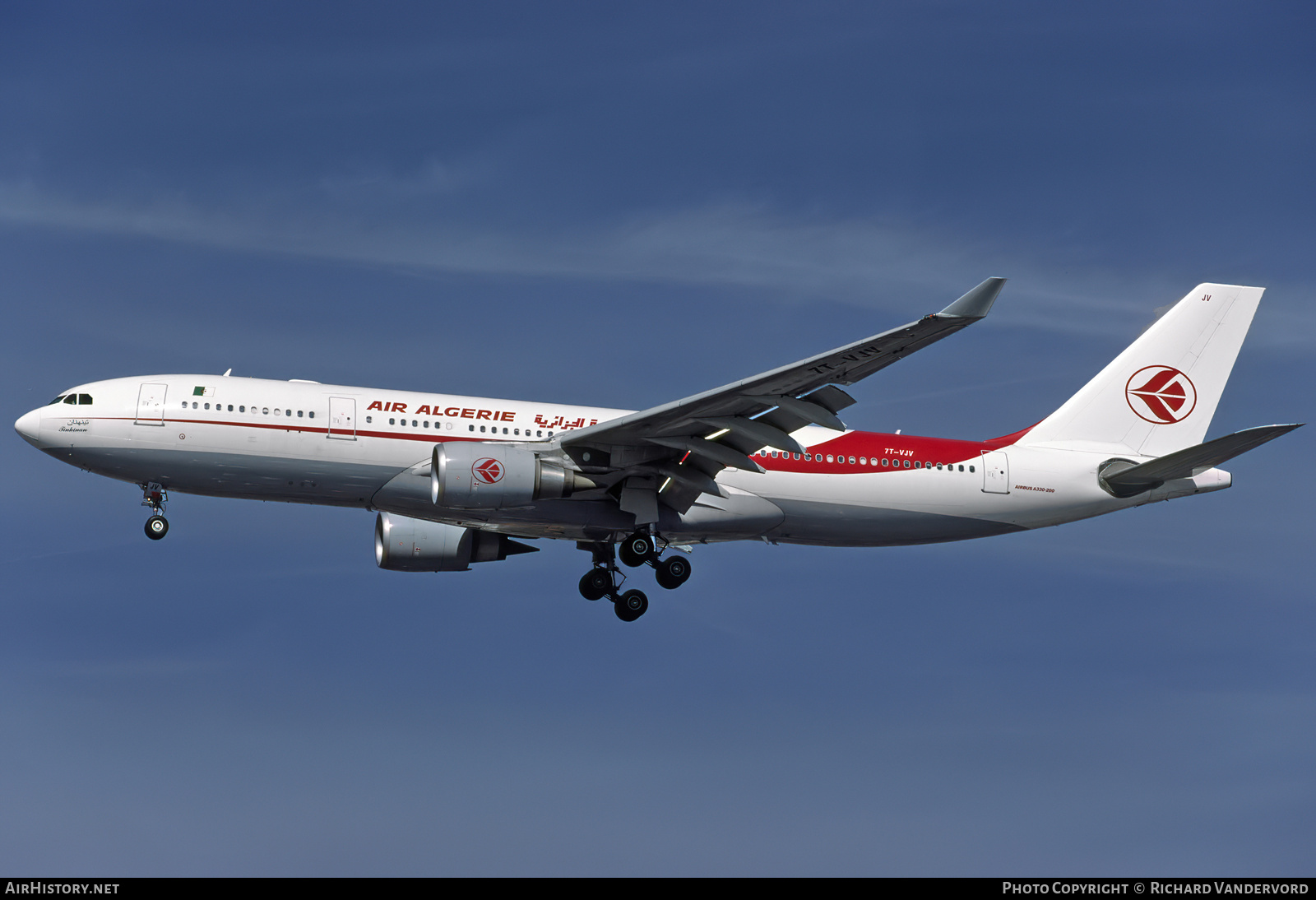 Aircraft Photo of 7T-VJV | Airbus A330-202 | Air Algérie | AirHistory.net #832019