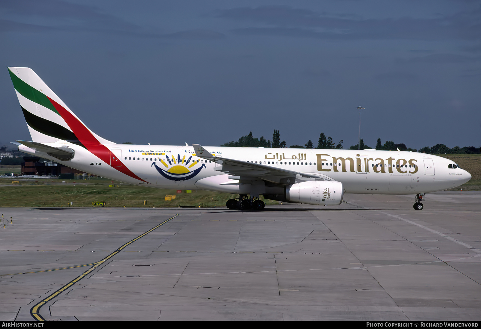 Aircraft Photo of A6-EAL | Airbus A330-243 | Emirates | AirHistory.net #832026