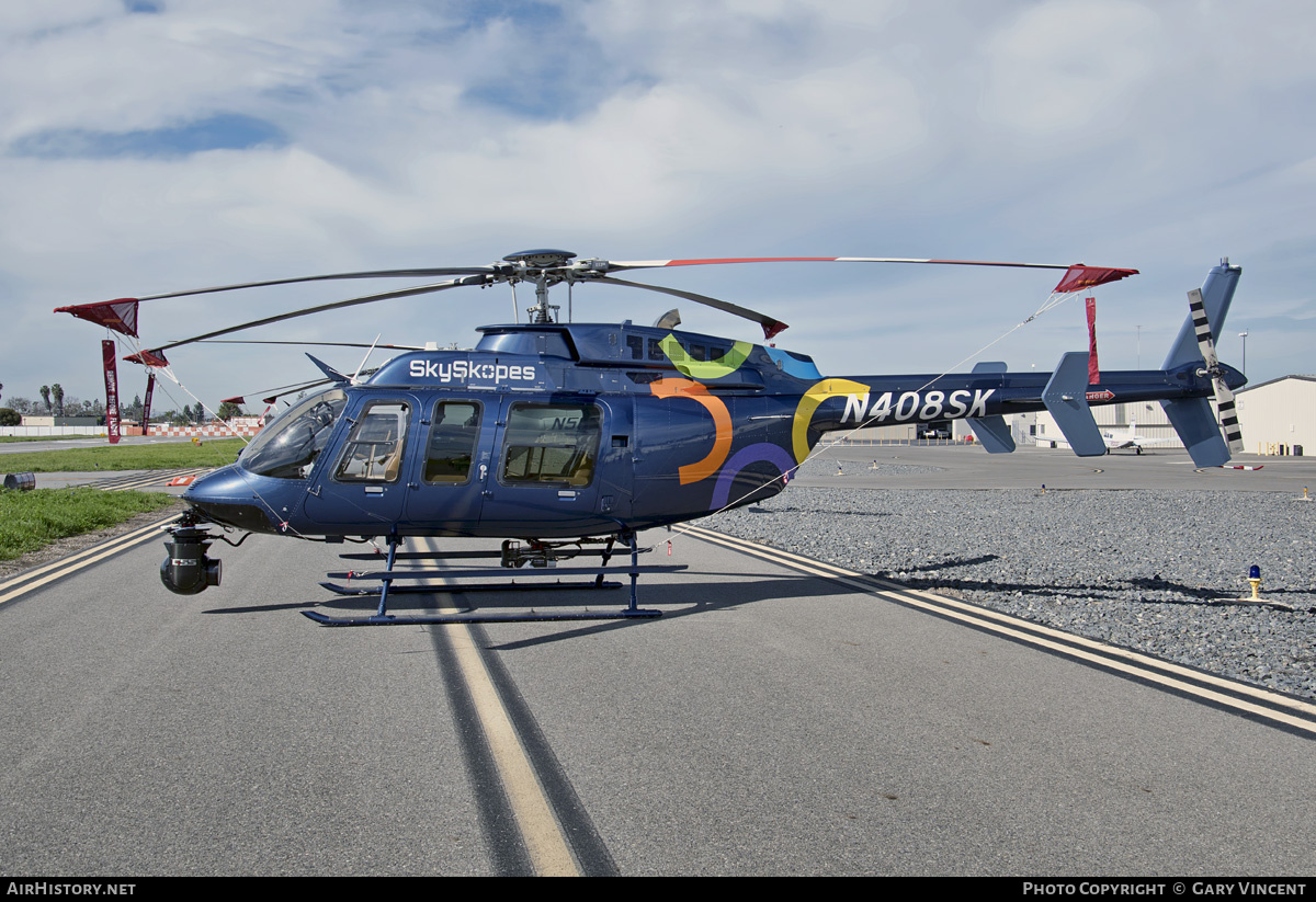 Aircraft Photo of N408SK | Bell 407GX | SkySkopes | AirHistory.net #832054