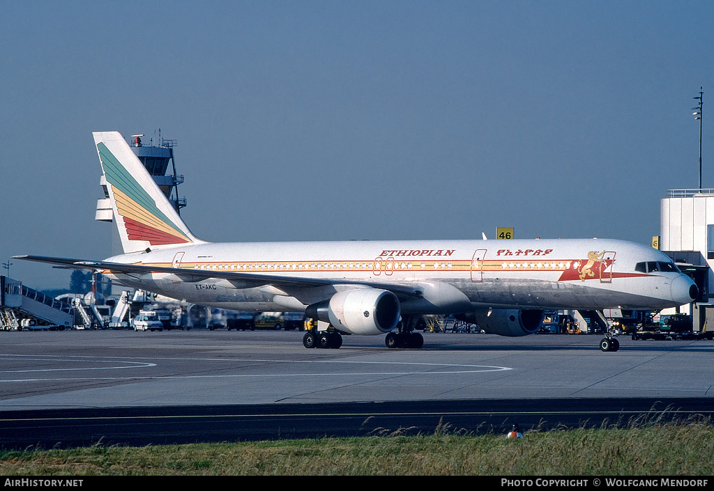 Aircraft Photo of ET-AKC | Boeing 757-260 | Ethiopian Airlines | AirHistory.net #832073