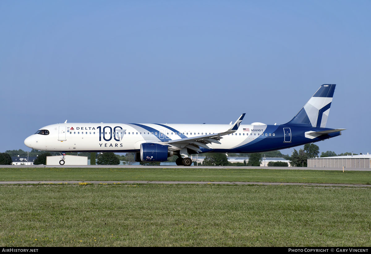 Aircraft Photo of N589DT | Airbus A321-271NX | Delta Air Lines | AirHistory.net #832074