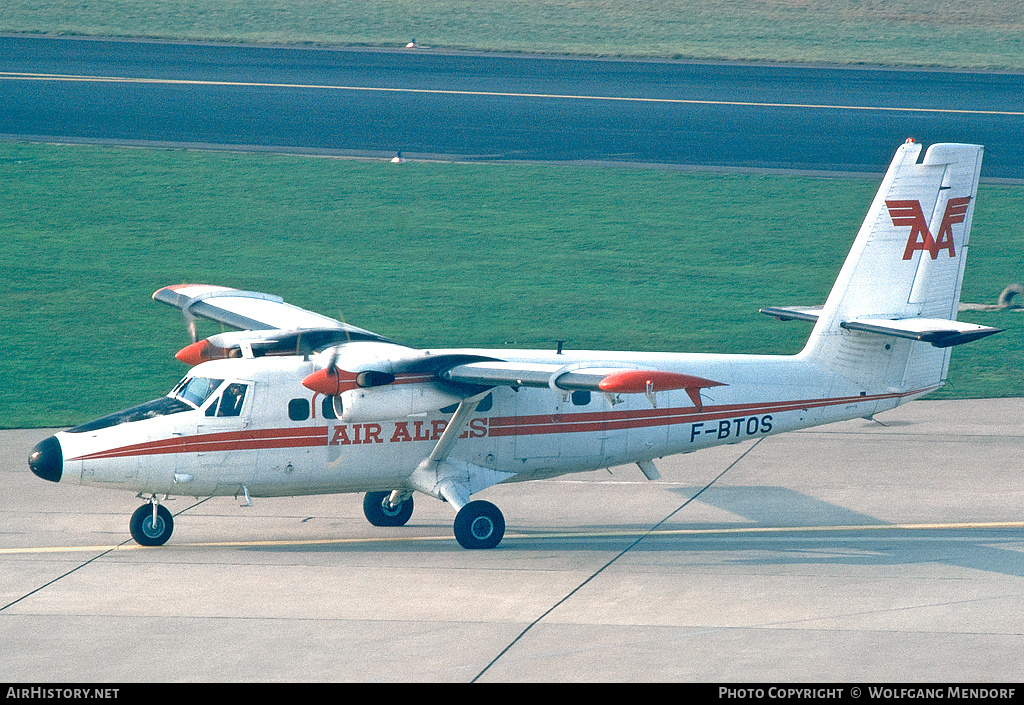 Aircraft Photo of F-BTOS | De Havilland Canada DHC-6-300 Twin Otter | Air Alpes | AirHistory.net #832077