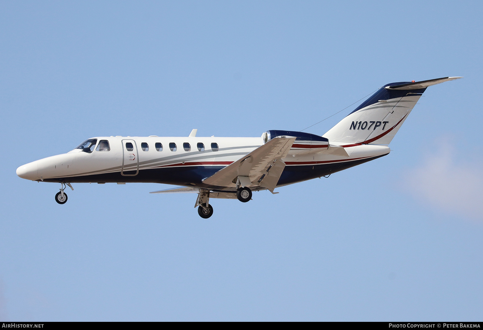 Aircraft Photo of N107PT | Cessna 525B CitationJet CJ3 | AirHistory.net #832088