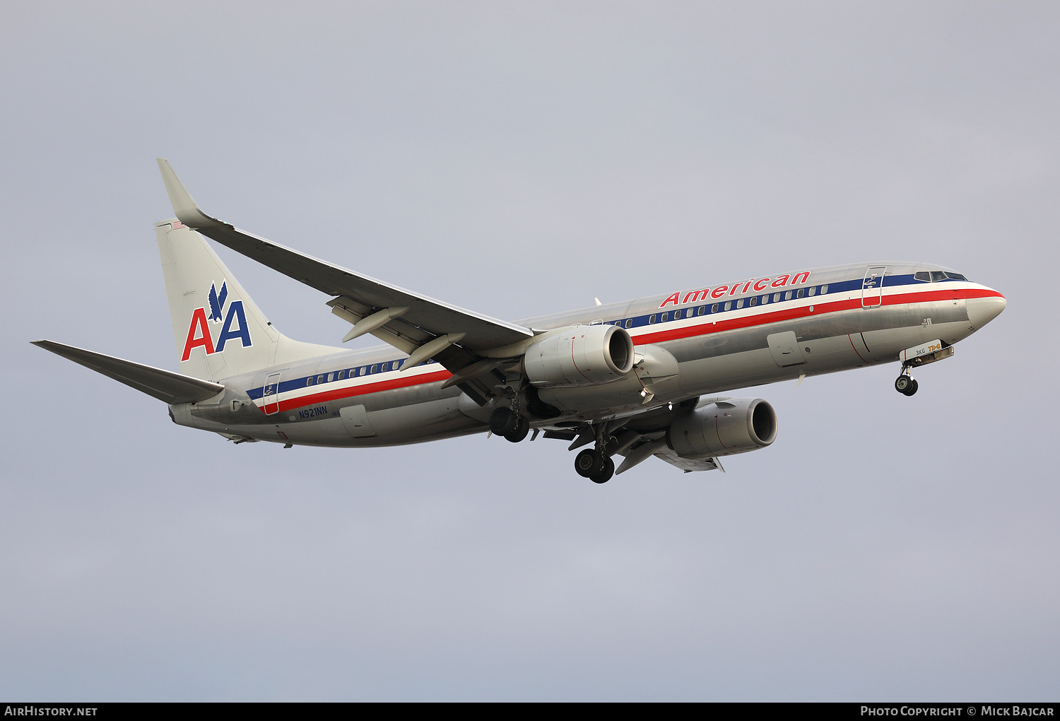 Aircraft Photo of N921NN | Boeing 737-823 | American Airlines | AirHistory.net #832093