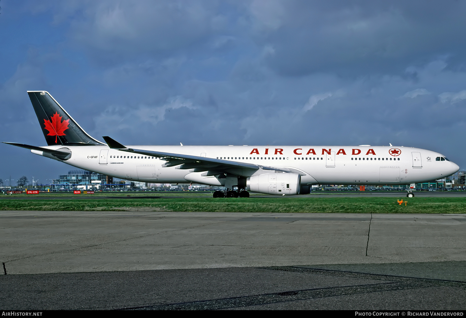 Aircraft Photo of C-GFAF | Airbus A330-343 | Air Canada | AirHistory.net #832097