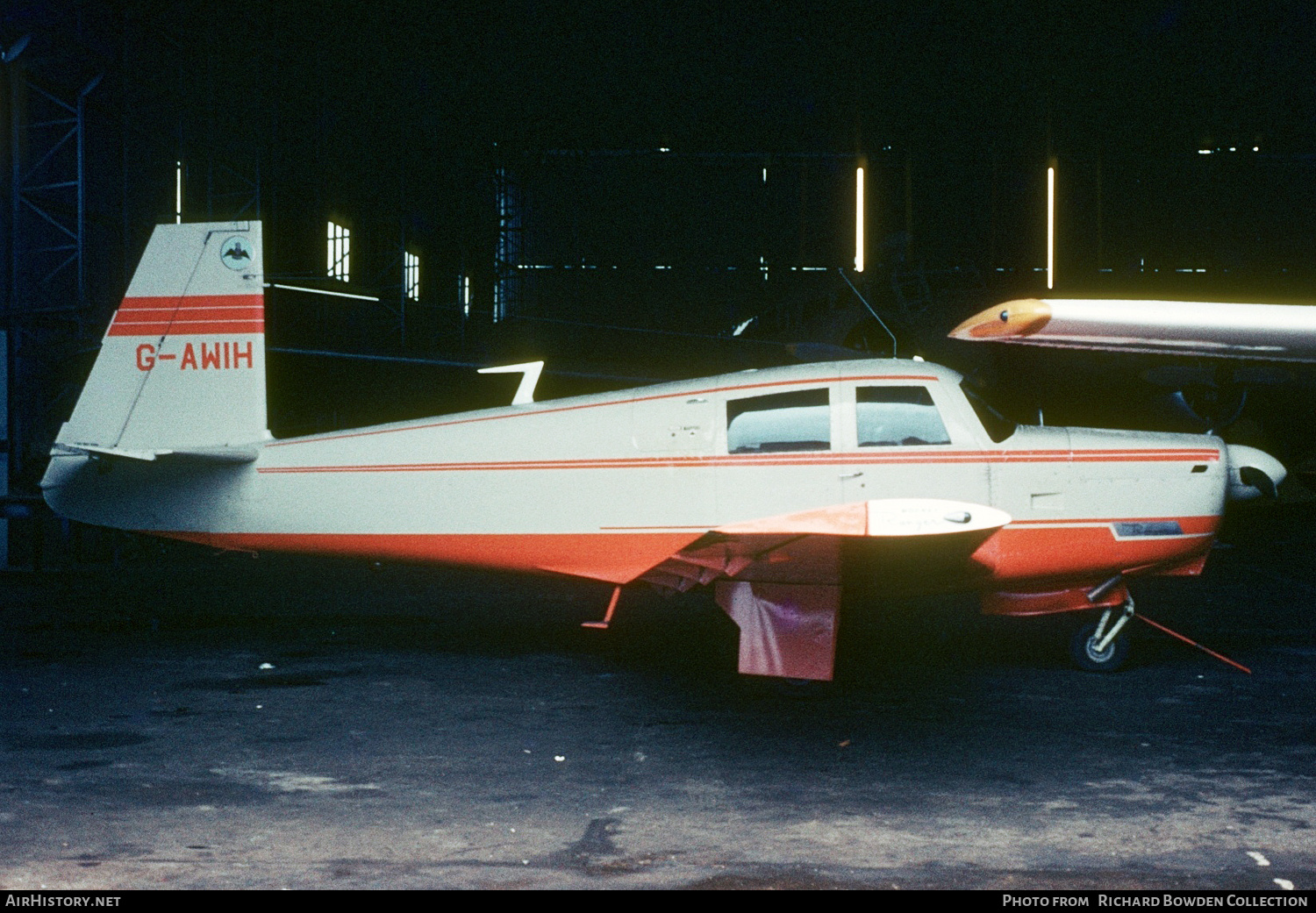 Aircraft Photo of G-AWIH | Mooney M-20C Ranger | AirHistory.net #832102