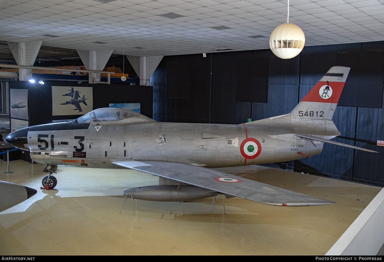 Aircraft Photo of MM55-4812 / 54812 | North American F-86K Sabre | Italy - Air Force | AirHistory.net #832124