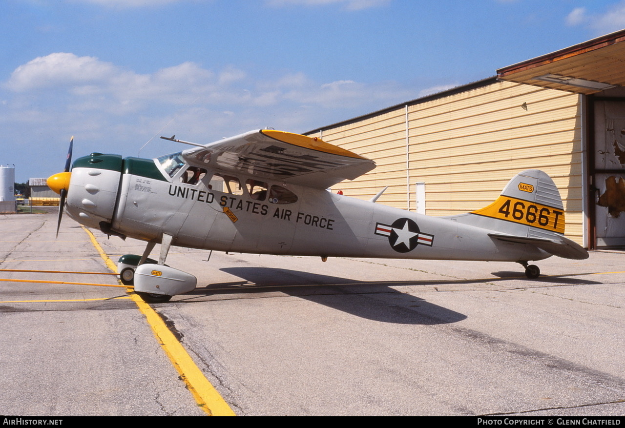 Aircraft Photo of N4666T | Cessna LC-126C (195) | UNITED STATES AIR FORCE | AirHistory.net #832142