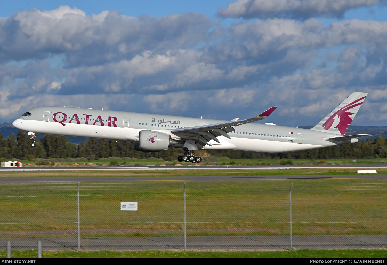 Aircraft Photo of A7-ANI | Airbus A350-1041 | Qatar Airways | AirHistory.net #832176